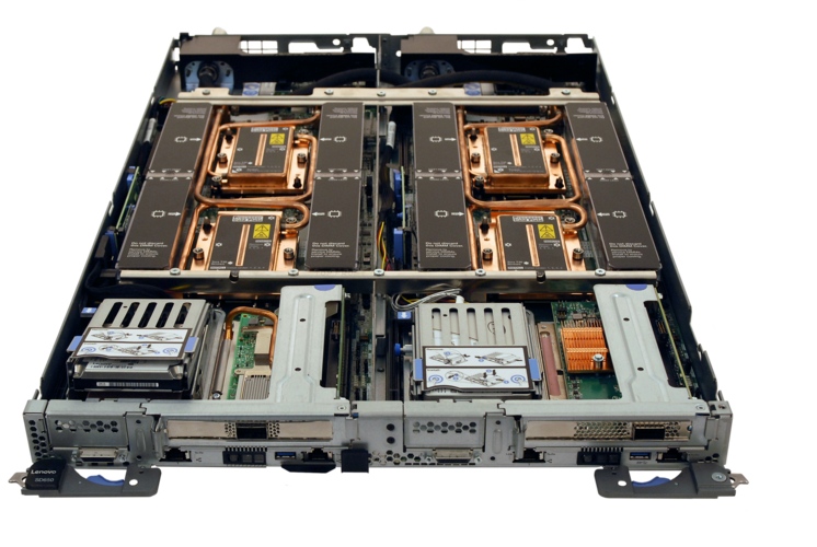 Lenovo ThinkSystem SD650 DWC Dual Node Tray (Xeon SP Gen 2) Image